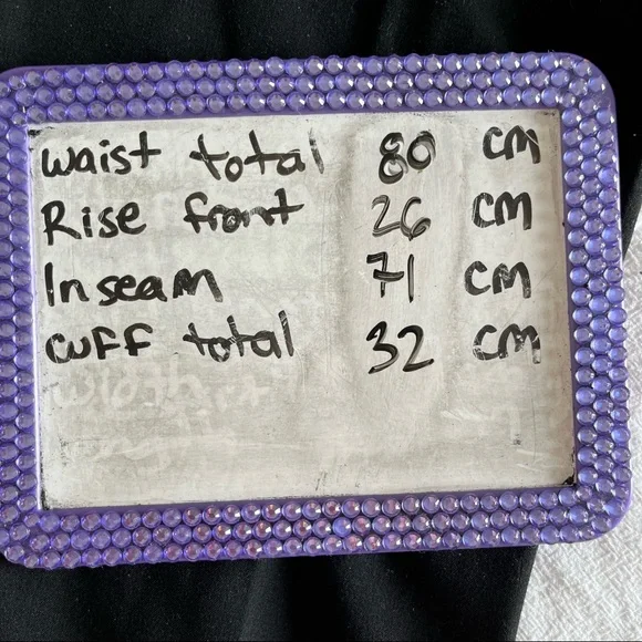 RW&CO Ankle Cropped Dress Pant Bottom Suiting Slim Leg Pockets Size 10 - Picture 9 of 9